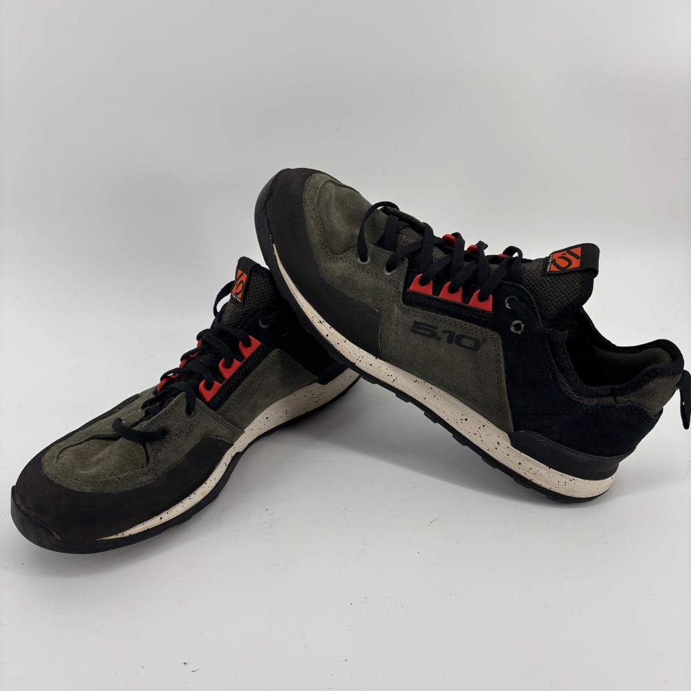 Five Ten Adidas Five Tennie Mens 9 Green Approach Suede Sneakers BC0876